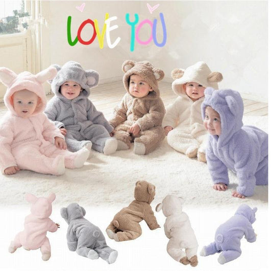 Wholesale Animal Jumpsuit Cotton Baby Clothes