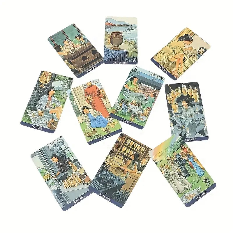Pagan Tarot Cards Set With 78 Cards