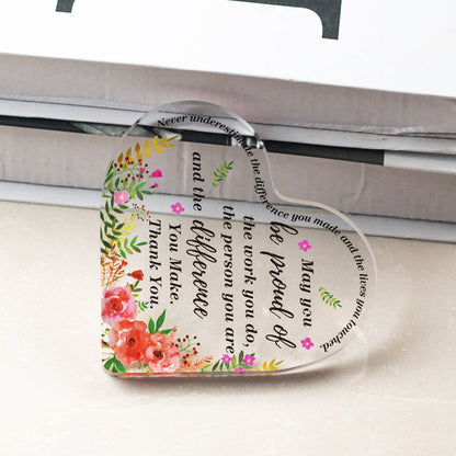 Valentine's Day, Mother's Day Gifts, Father's Day Acrylic