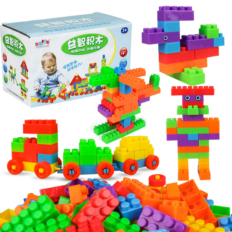 Educational Large Particle Building Blocks for Children