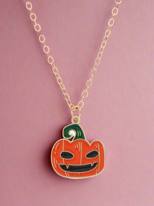 Girls Ghoulishly Chic Halloween Necklace