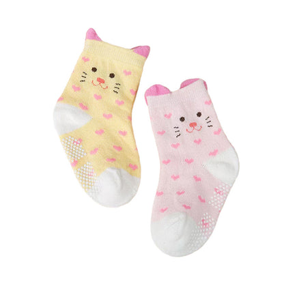Baby Kid Striped Love heart Polka dots Animals Cartoon Socks