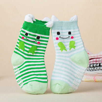 Baby Kid Striped Love heart Polka dots Animals Cartoon Socks