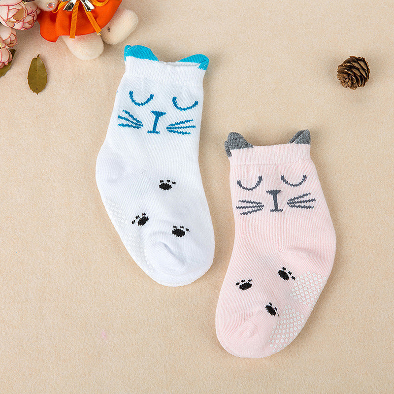 Baby Kid Striped Love heart Polka dots Animals Cartoon Socks