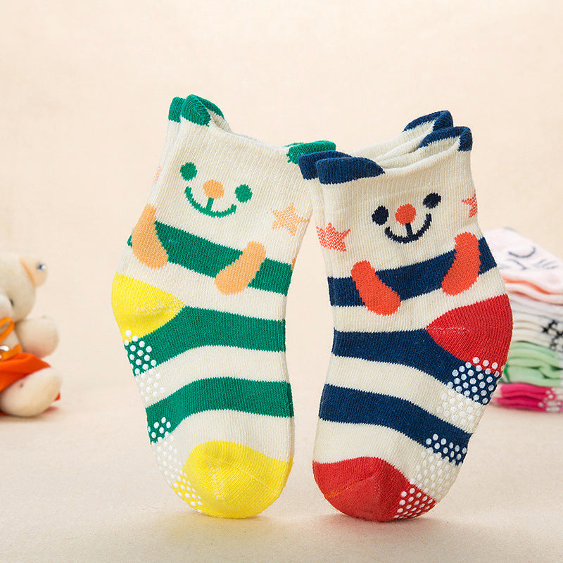 Baby Kid Striped Love heart Polka dots Animals Cartoon Socks