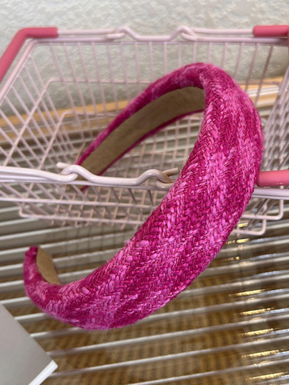 My Sweetest Girl Pink Padded Headband
