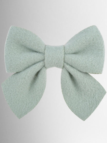 Girls Like to Get Pretty Felt Hair Bow Clip
