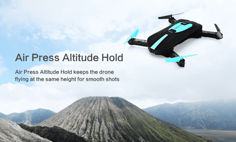 Pocket-Sized JY018 Black Bee Drone