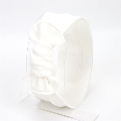 3PCS Hot Cotton Hair Accessories Bow-knot Wide Children's Headband Childrens Accessories Wholesale