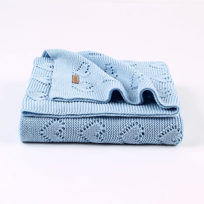 Baby Blanket Love Hollow Hug Blanket Baby Windproof Cover