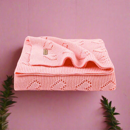 Baby Blanket Love Hollow Hug Blanket Baby Windproof Cover