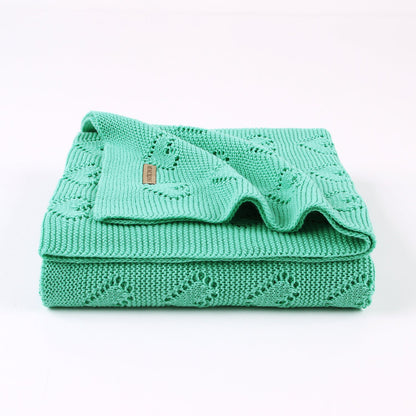 Baby Blanket Love Hollow Hug Blanket Baby Windproof Cover
