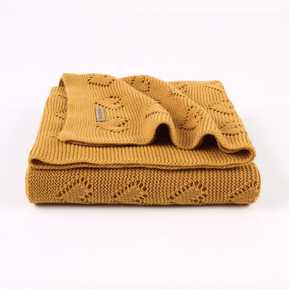 Baby Blanket Love Hollow Hug Blanket Baby Windproof Cover