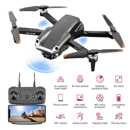 Folding Four Axis 4K Dual Camera