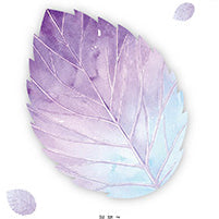 Paper Simulation Leaf Convenience Stickers