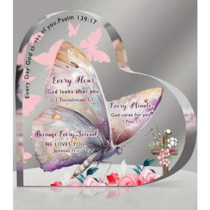 Transparent and Caring Acrylic Ornaments for Mother's