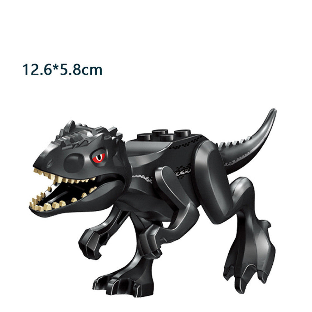 Assembled Jurassic Dinosaur Educational Building Blocks