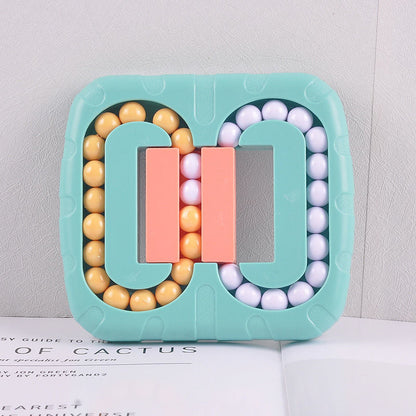 Unique Rotating Bead Plate Finger Puzzle Educational Toy