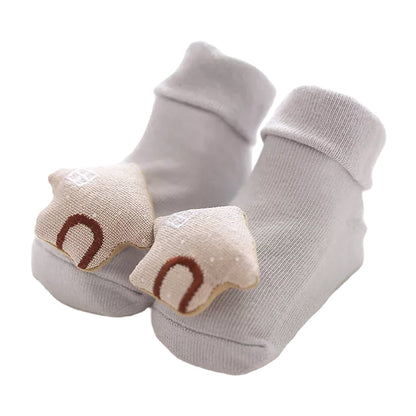 Baby Kid Girls Boys Letters Color-blocking Love heart Animals Cartoon Plant Print Accessories Socks Wholesale 410210389