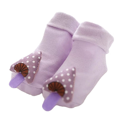Baby Kid Girls Boys Letters Color-blocking Love heart Animals Cartoon Plant Print Accessories Socks Wholesale 410210389