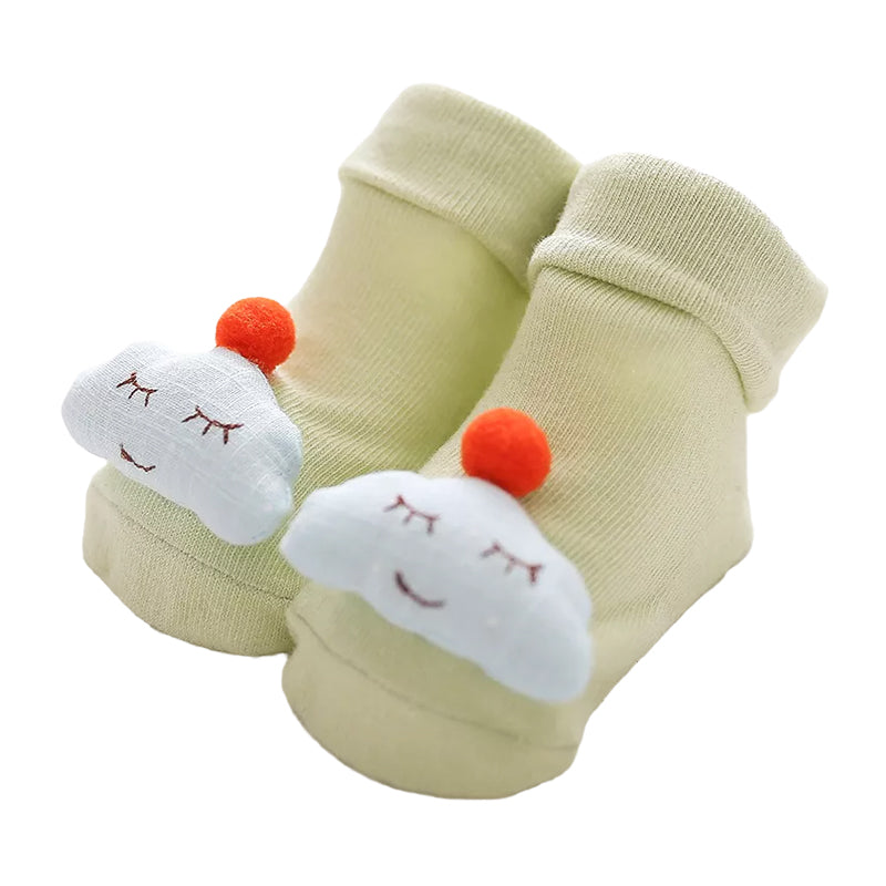 Baby Kid Girls Boys Letters Color-blocking Love heart Animals Cartoon Plant Print Accessories Socks Wholesale 410210389