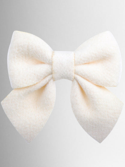 Girls Like to Get Pretty Felt Hair Bow Clip