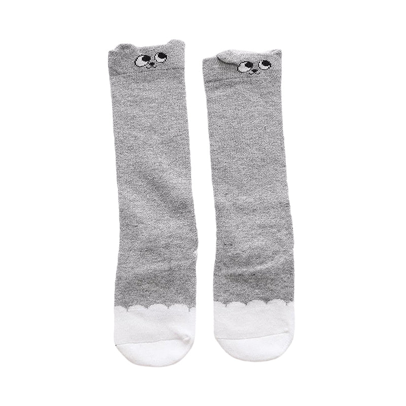Baby Kid Girls Boys Striped Letters Animals Cartoon Socks