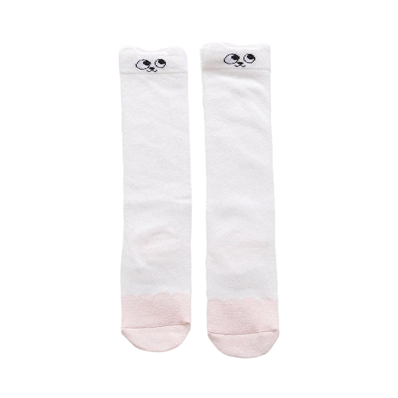 Baby Kid Girls Boys Striped Letters Animals Cartoon Socks