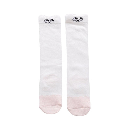 Baby Kid Girls Boys Striped Letters Animals Cartoon Socks