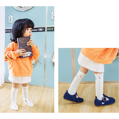 Baby Kid Girls Boys Striped Letters Animals Cartoon Socks