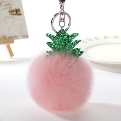 Christmas Ball Plush Keychain