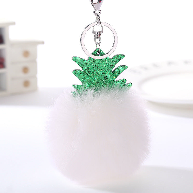 Christmas Ball Plush Keychain
