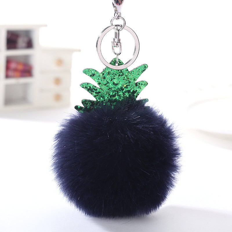 Christmas Ball Plush Keychain