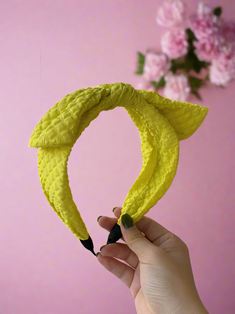 Quilted Cutie Vibrant Knot Headband
