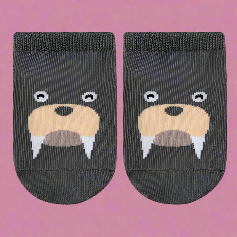 Baby Kid Unisex Letters Animals Cartoon Accessories Socks