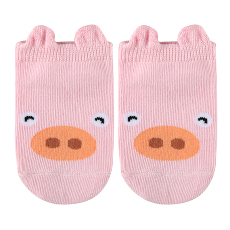 Baby Kid Unisex Letters Animals Cartoon Accessories Socks
