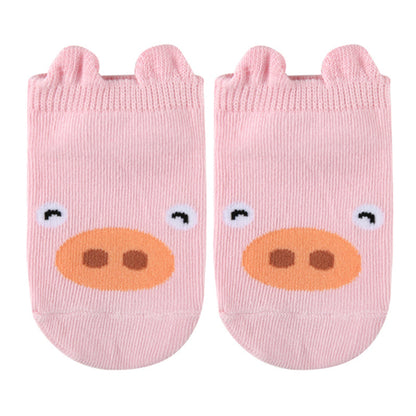 Baby Kid Unisex Letters Animals Cartoon Accessories Socks