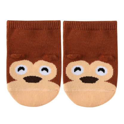 Baby Kid Unisex Letters Animals Cartoon Accessories Socks