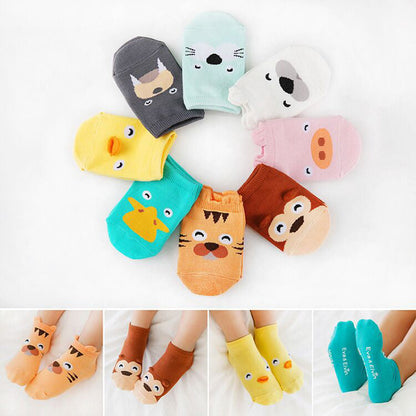 Baby Kid Unisex Letters Animals Cartoon Accessories Socks