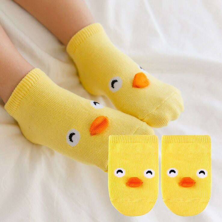 Baby Kid Unisex Letters Animals Cartoon Accessories Socks