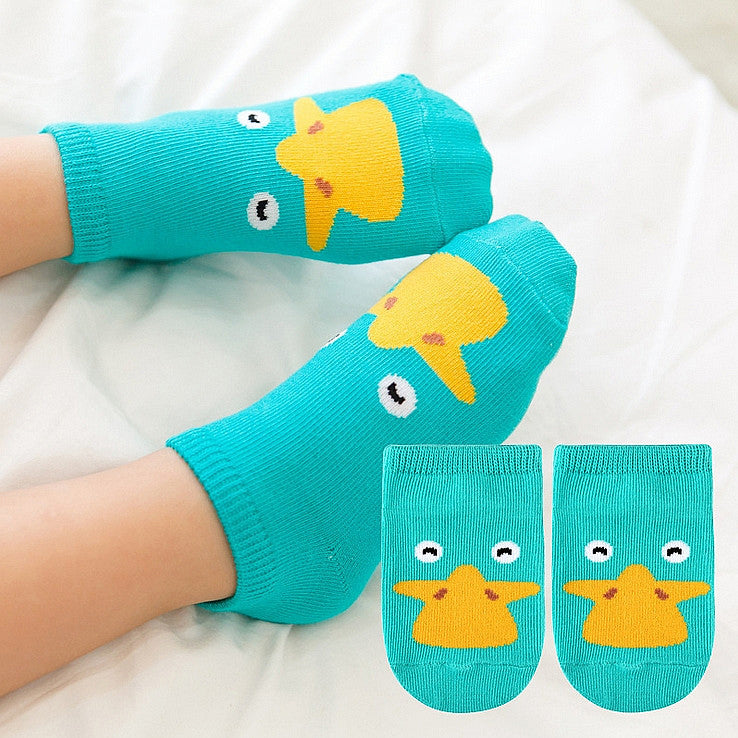 Baby Kid Unisex Letters Animals Cartoon Accessories Socks