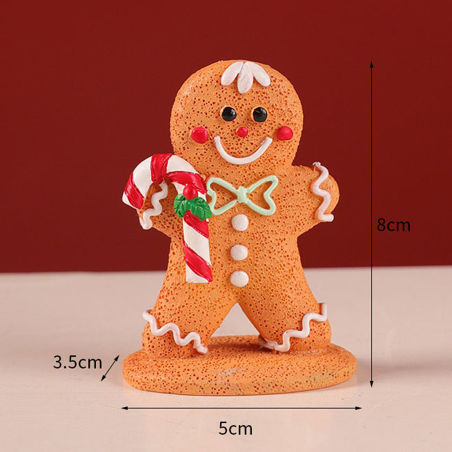 Christmas Gingerbread Resin Ornaments