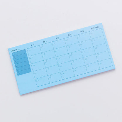 Paper Daily Weekly Monthly List Sticky Notes