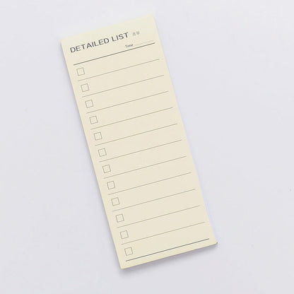 Paper Daily Weekly Monthly List Sticky Notes