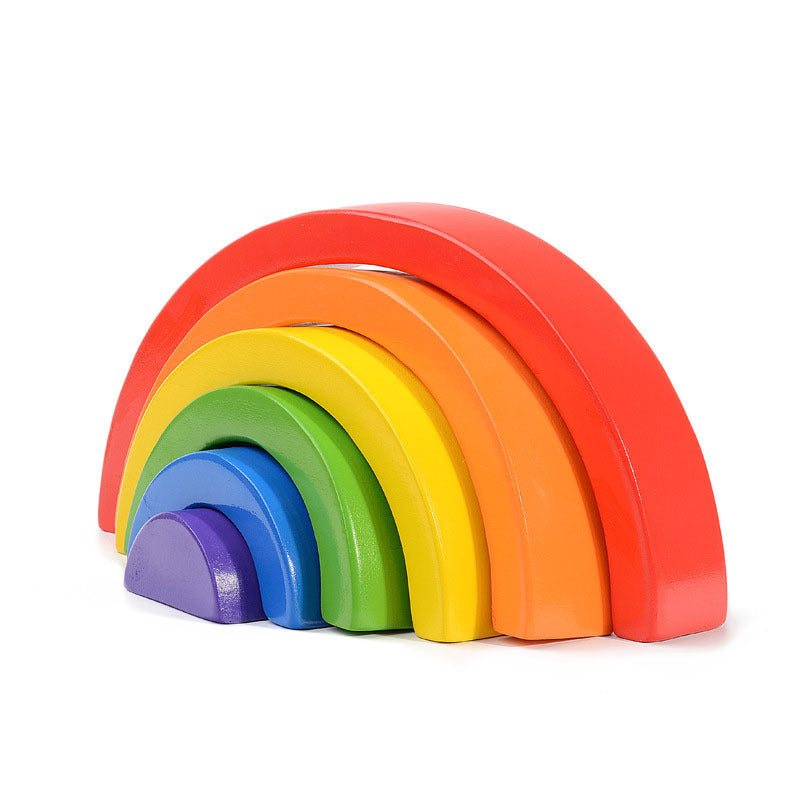 Silicone Infant Stacking Blocks with Educational Building Toy