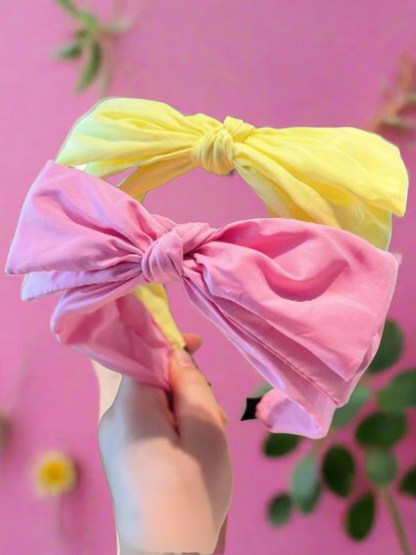 Color My Day Statement Bow Headband