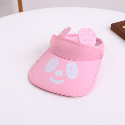 Summer Children's Cotton Cartoon Panda Empty Hat