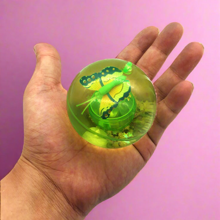 Glitter Plastic Jumping Ball