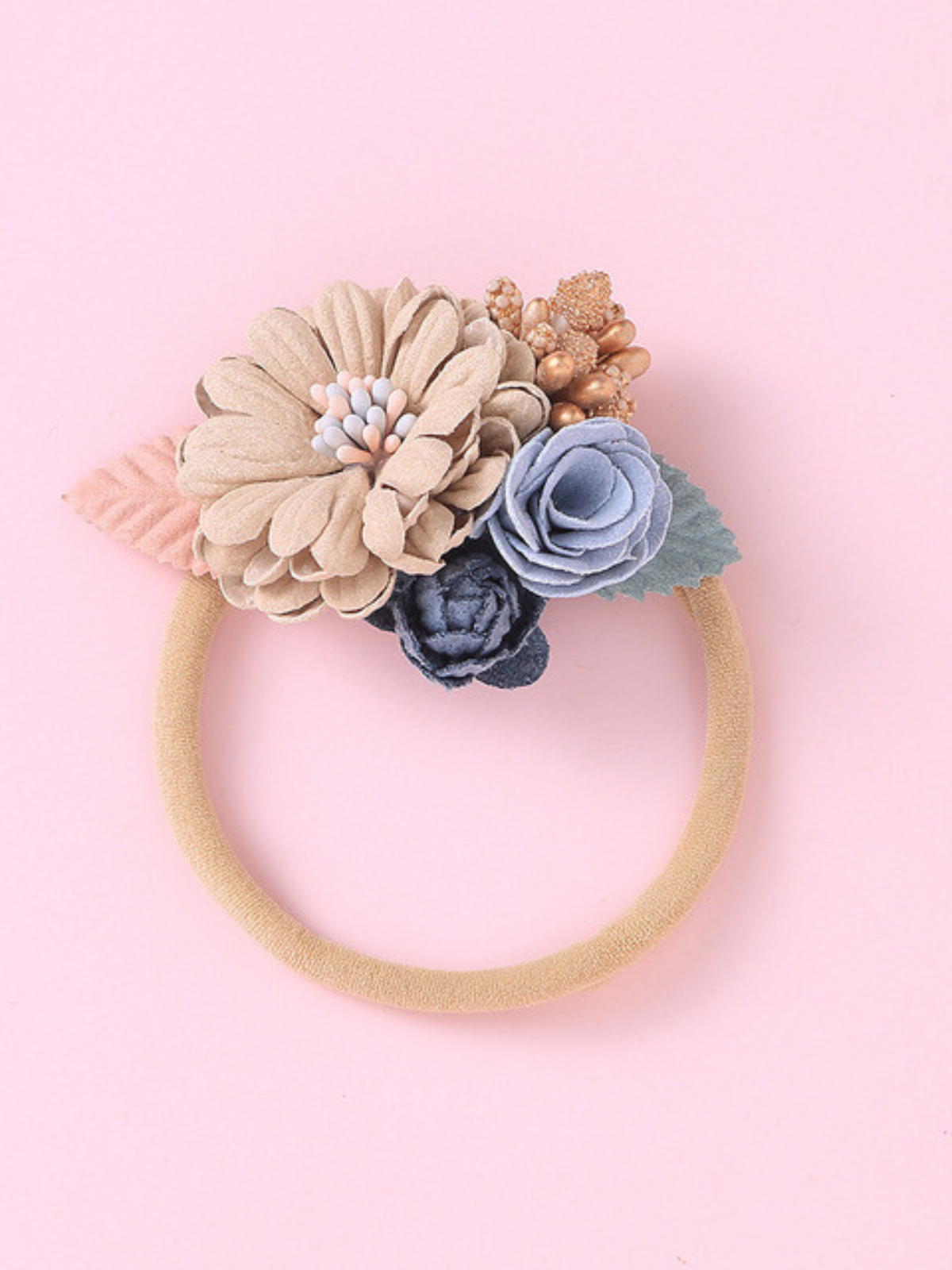 Joyful Beginnings Baby Flower Headband