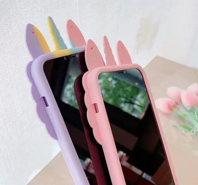 Pop Fidget Unicorn Case For iPhone 11 12 13 Pro X Xs Max XR 6 6s 7 8 Plus 5 5s SE